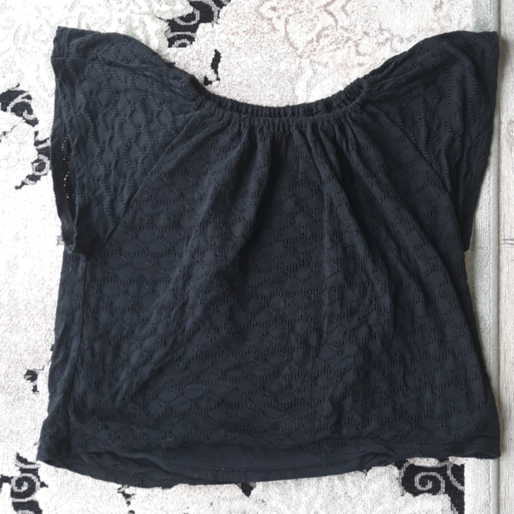 Off The Shoulder Kids Shirt